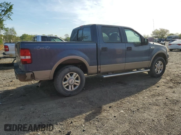 2004 Ford F-150 XLT with VIN 1FTPW14554KC77536, listed as a Copart auction lot 54194175 with 238,968 mi miles and Clean Title. Bid and sale history available at carsss.com. Image 3.