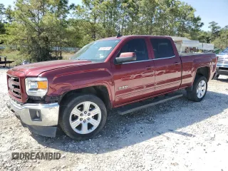 2015 GMC Sierra 1500 SLE z VIN 3GTP1UEC3FG230027, wystawiony jako Copart lot #50169155 z przebiegiem Nie podano mil oraz Szkoda całkowita • Salvage title. Historia ofert i sprzedaży dostępna na DreamBid. Obrazek 1.