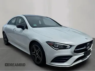 2021 Mercedes-Benz CLA 250 z VIN W1K5J4HB7MN179863, wystawiony jako Copart lot #57399445 z przebiegiem 35 378 mil mil oraz Czysty tytuł • Clean title. Historia ofert i sprzedaży dostępna na DreamBid. Obrazek 1.