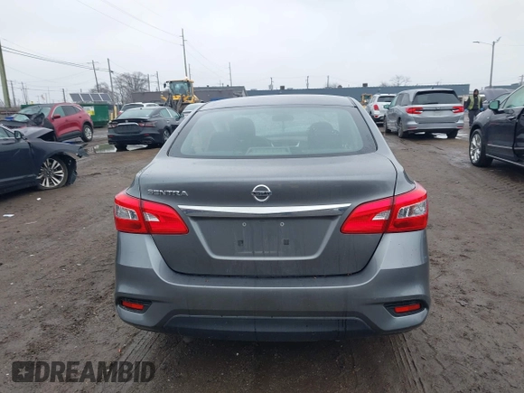 2017 Nissan Sentra S with VIN 3N1AB7AP0HY334696, listed as a IAAI auction lot 42001614 with 61,165 mi miles and . Bid and sale history available at DreamBid. Image 16.