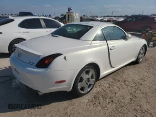 2005 Lexus SC 430 z VIN JTHFN48Y150070786, wystawiony jako Copart lot #81339904 z przebiegiem Nie podano mil oraz Szkoda całkowita • Salvage title. Historia ofert i sprzedaży dostępna na DreamBid. Obrazek 3.