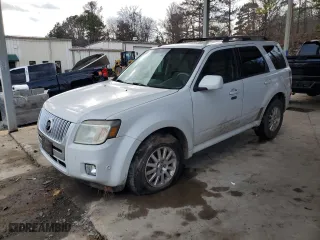 2010 Mercury Mariner Premier with VIN 4M2CN8HG9AKJ06476, listed as a Copart auction lot 43698285 with 268,631 mi miles and Salvage Title. Bid and sale history available at carsss.com. Image 1.