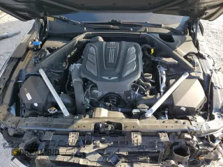 2022 Genesis G90 3.3T Premium with VIN KMTF34PA3NU096425, listed as a Copart auction lot 44534365 with 33,089 mi miles and Salvage Title. Bid and sale history available at carsss.com. Image 11.