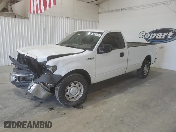 2010 Ford F-150 XL с VIN 1FTMF1CW3AKE74410, выставлен на аукционе Copart как лот 57287195 с пробегом 154 739 миль миль и На запчасти • Non repairable. История ставок и продаж доступна на DreamBid. Изображение 1.