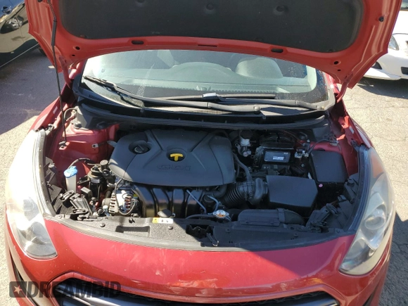2016 Hyundai Elantra GT with VIN KMHD35LH1GU266651, listed as a Copart auction lot 70490514 with 105,849 mi miles and Salvage Title. Bid and sale history available at carsss.com. Image 11.
