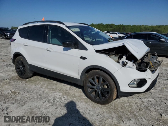 2017 Ford Escape SE with VIN 1FMCU0GD3HUE64796, listed as a Copart auction lot 51954405 with 120,709 mi miles and Salvage Title. Bid and sale history available at carsss.com. Image 4.