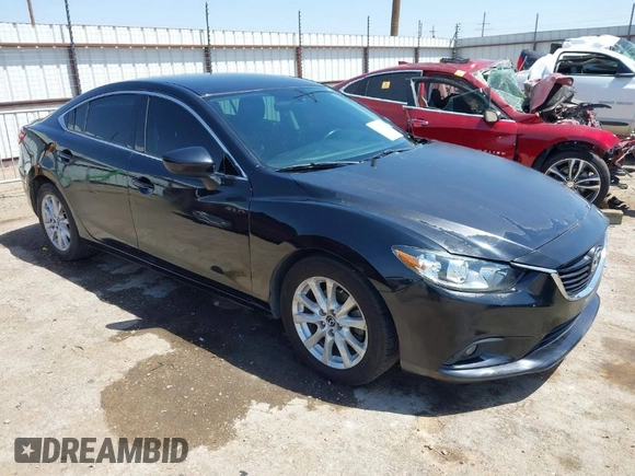 2015 Mazda 6 i Sport with VIN JM1GJ1U53F1224003, listed as a IAAI auction lot 42017480 with 155,609 mi miles and . Bid and sale history available at carsss.com. Image 1.