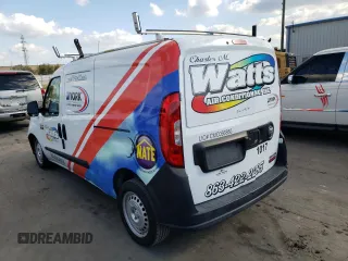 2020 Ram ProMaster City Cargo Tradesman with VIN ZFBHRFAB8L6R58657, listed as a Copart auction lot 67158762 with 42,601 mi miles and . Bid and sale history available at DreamBid. Image 2.