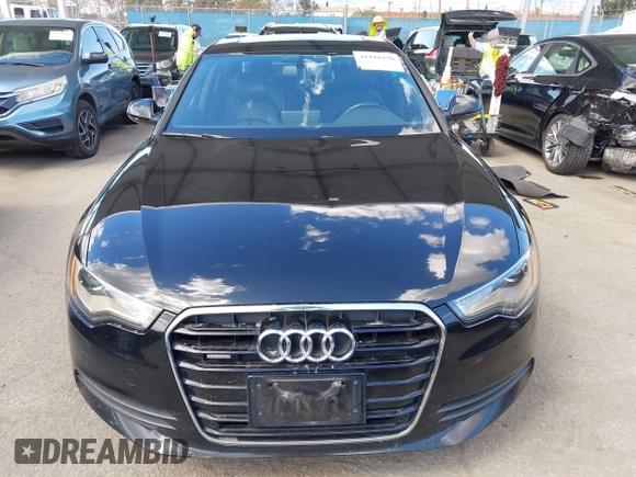 2014 Audi A6 2.0T Premium Plus with VIN WAUGFAFC7EN028549, listed as a IAAI auction lot 41948470 with 141,557 mi miles. Bid and sale history available at carsss.com. Image 12.