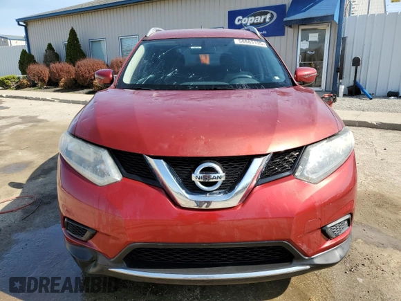 2016 Nissan Rogue S with VIN JN8AT2MT5GW000728, listed as a Copart auction lot 50883195 with 103,583 mi miles and Non Repairable. Bid and sale history available at DreamBid. Image 5.