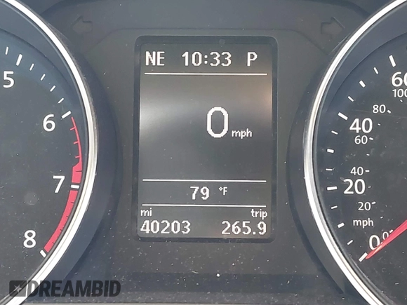 2017 Volkswagen Jetta SEL with VIN 3VWL17AJ0HM409955, listed as a IAAI auction lot 41840718 with 40,203 mi miles and . Bid and sale history available at DreamBid. Image 16.
