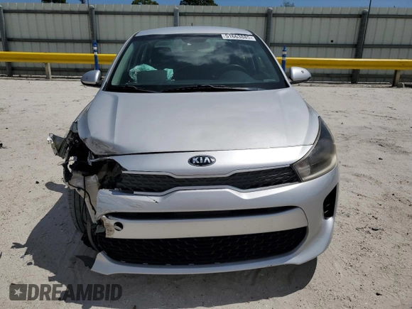 2019 Kia Rio S with VIN 3KPA24AB9KE170972, listed as a Copart auction lot 51663885 with 55,092 mi miles and Non Repairable. Bid and sale history available at carsss.com. Image 5.