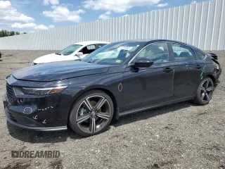 2024 Honda Accord Sport с VIN 1HGCY2F57RA024888, выставлен на аукционе Copart как лот 61233545 с пробегом 20 505 миль миль и Списание • Salvage title. История ставок и продаж доступна на DreamBid. Изображение 1.