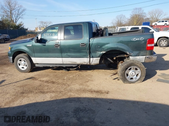 2005 Ford F-150 XLT с VIN 1FTPW14515FA10548, выставлен на аукционе IAAI как лот 41775576 с пробегом 48 659 миль миль и . История ставок и продаж доступна на DreamBid. Изображение 14.