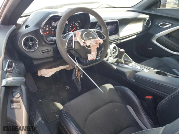 2021 Chevrolet Camaro 2SS with VIN 1G1FG1R79M0103296, listed as a Copart auction lot 46219015 with 32,703 mi miles and Salvage Title. Bid and sale history available at carsss.com. Image 8.