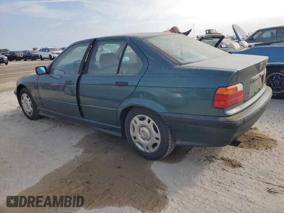 1997 BMW 3 Series 318i with VIN WBACC9324VEE58592, listed as a Copart auction lot 74627964 with 0 mi miles and Non Repairable. Bid and sale history available at carsss.com. Image 2.