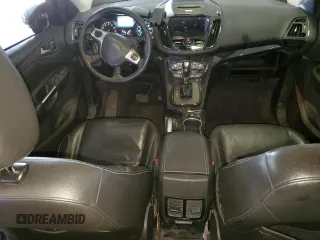 2015 Ford Escape Titanium with VIN 1FMCU0J9XFUA58239, listed as a Copart auction lot 46153395 with 114,240 mi miles and Salvage Title. Bid and sale history available at carsss.com. Image 8.