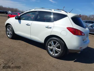 2009 Nissan Murano SL with VIN JN8AZ18W19W113804, listed as a IAAI auction lot 41802043 with 107,803 mi miles. Bid and sale history available at carsss.com. Image 3.