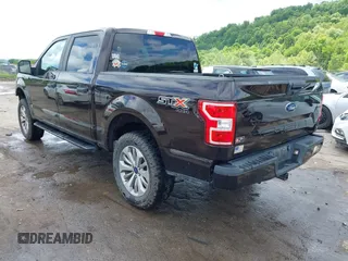 2018 Ford F-150 XL with VIN 1FTEW1E55JFE21905, listed as a IAAI auction lot 42276693 with 77,260 mi miles and . Bid and sale history available at DreamBid. Image 3.