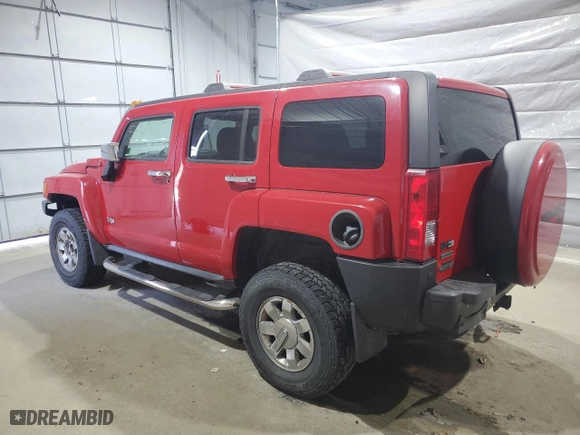 2008 Hummer H3 SUV with VIN 5GTEN13EX88112024, listed as a Copart auction lot 54309465 with 185,752 mi miles and Clean Title. Bid and sale history available at carsss.com. Image 2.