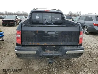 2010 Honda Ridgeline RTL with VIN 5FPYK1F5XAB013533, listed as a Copart auction lot 46882435 with 241,619 mi miles and Salvage Title. Bid and sale history available at carsss.com. Image 6.