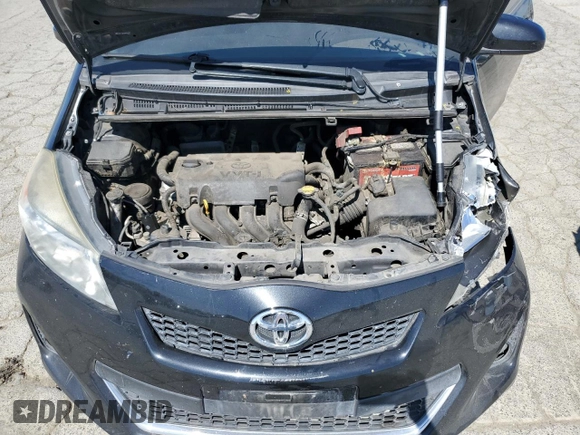 2012 Toyota Yaris L with VIN JTDKTUD34CD505077, listed as a Copart auction lot 63422445 with 141,067 mi miles and Salvage title. Bid and sale history available at DreamBid. Image 11.