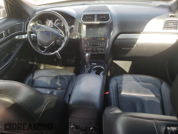 2018 Ford Explorer XLT with VIN 1FM5K7D85JGC04709, listed as a Copart auction lot 50596605 with 118,714 mi miles and Salvage Title. Bid and sale history available at DreamBid. Image 8.