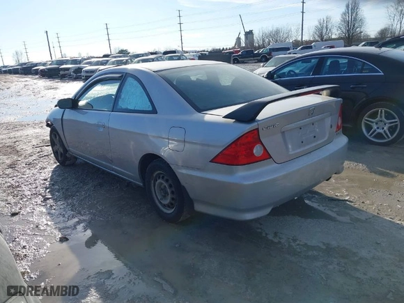 2005 Honda Civic LX with VIN 1HGEM215X5L064781, listed as a IAAI auction lot 41443405 with 303,293 mi miles. Bid and sale history available at carsss.com. Image 3.