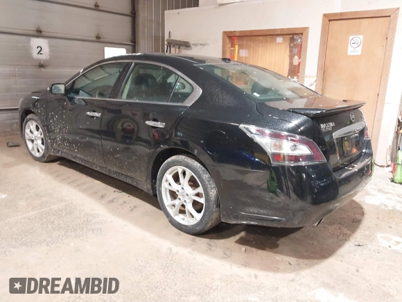 2014 Nissan Maxima SV with VIN 1N4AA5AP3EC476880, listed as a IAAI auction lot 42270932 with 136,357 mi miles and . Bid and sale history available at DreamBid. Image 3.