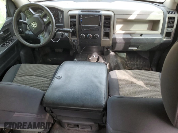 2012 Ram 2500 ST with VIN 3C6TD5CT4CG265502, listed as a Copart auction lot 47135195 with 0 mi miles and Salvage Title. Bid and sale history available at carsss.com. Image 8.