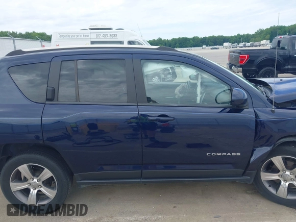 2017 Jeep Compass High Altitude with VIN 1C4NJDEB0HD113505, listed as a IAAI auction lot 42298302 with 91,409 mi miles and . Bid and sale history available at DreamBid. Image 13.
