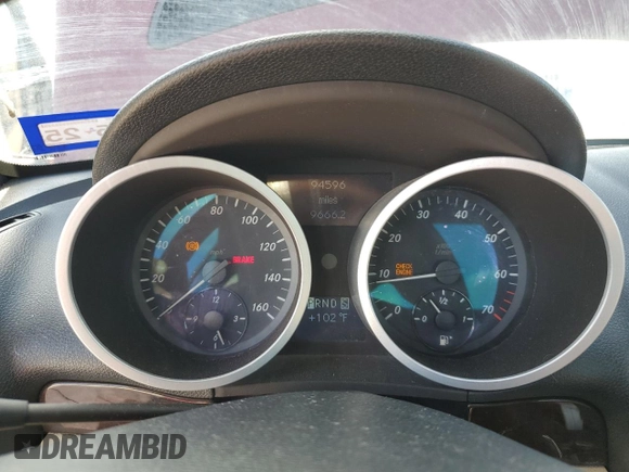 2007 Mercedes-Benz SLK 350 with VIN WDBWK56F07F154582, listed as a Copart auction lot 50014805 with 94,596 mi miles and Clean title. Bid and sale history available at DreamBid. Image 9.
