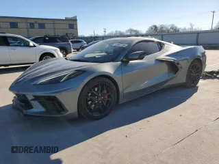 2023 Chevrolet Corvette 2LT with VIN 1G1YB2D41P5132406, listed as a Copart auction lot 43262785 with 11,964 mi miles and Salvage Title. Bid and sale history available at carsss.com. Image 1.