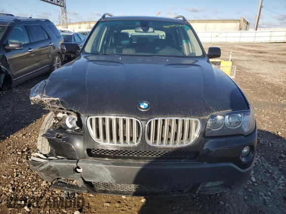 2009 BMW X3 xDrive30i with VIN WBXPC93479WJ28306, listed as a Copart auction lot 48782165 with 103,011 mi miles and Salvage Title. Bid and sale history available at carsss.com. Image 5.