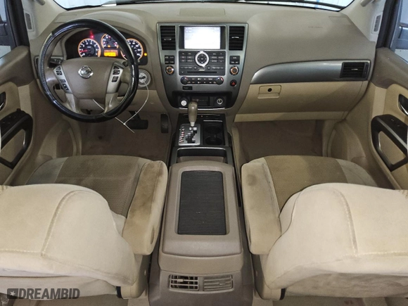 2015 Nissan Armada SV with VIN 5N1BA0NDXFN618192, listed as a Copart auction lot 44118295 with NaN miles and Clean Title. Bid and sale history available at carsss.com. Image 8.
