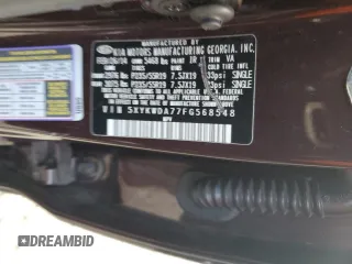2015 Kia Sorento SX with VIN 5XYKWDA77FG568548, listed as a Copart auction lot 46526035 with 116,690 mi miles and Clean Title. Bid and sale history available at carsss.com. Image 13.