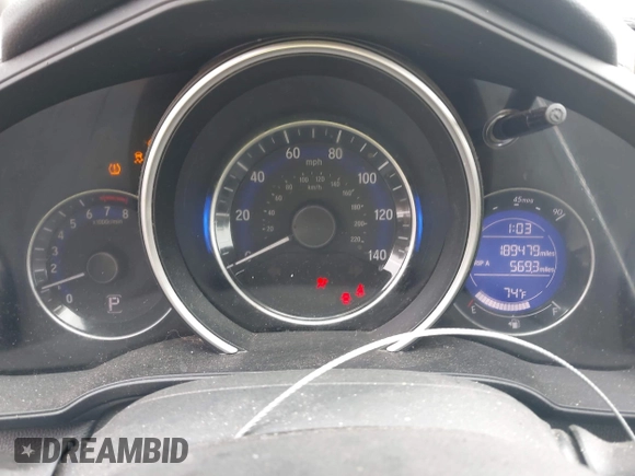 2015 Honda Fit LX with VIN 3HGGK5H58FM778365, listed as a IAAI auction lot 41901378 with 189,479 mi miles and . Bid and sale history available at DreamBid. Image 7.