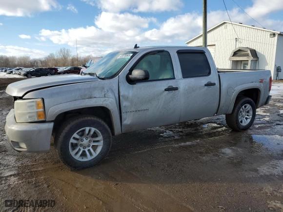2007 Chevrolet Silverado 1500 LTZ with VIN 2GCEK13M271602210, listed as a Copart auction lot 42870065 with 175,554 mi miles and Clean Title. Bid and sale history available at carsss.com. Image 1.