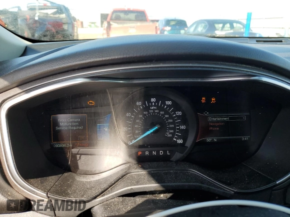 2020 Ford Fusion SE with VIN 3FA6P0HDXLR248747, listed as a Copart auction lot 49096885 with 93,836 mi miles and Non Repairable. Bid and sale history available at carsss.com. Image 9.
