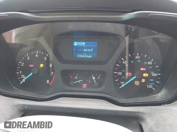2018 Ford Transit with VIN 1FTYR1ZM2JKA98121, listed as a IAAI auction lot 42189839 with 116,414 mi miles and . Bid and sale history available at DreamBid. Image 7.