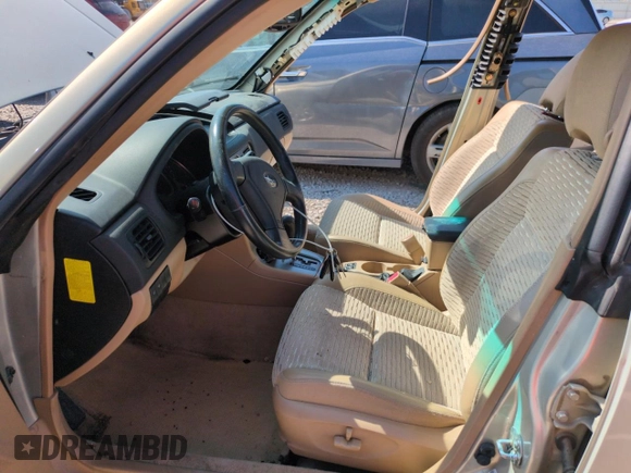 2005 Subaru Forester XS with VIN JF1SG65635H714028, listed as a Copart auction lot 58395405 with 98,134 mi miles and Salvage title. Bid and sale history available at DreamBid. Image 7.