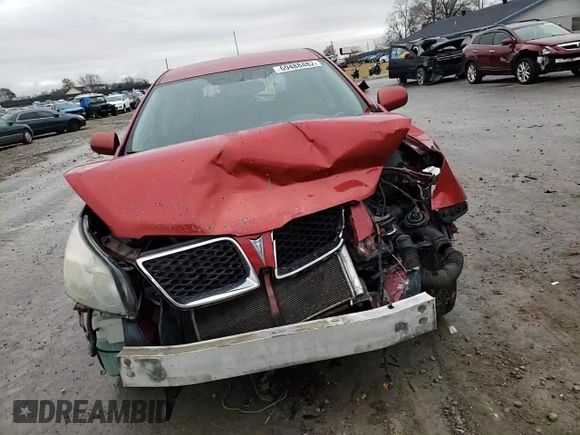 2009 Pontiac Vibe w/1SB with VIN 5Y2SP67049Z444536, listed as a Copart auction lot 44020383 with 0 mi miles and Non Repairable. Bid and sale history available at carsss.com. Image 10.