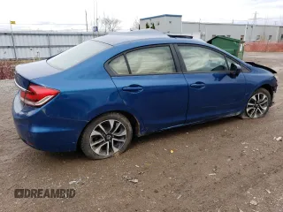 2015 Honda Civic LX z VIN 2HGFB2F52FH022025, wystawiony jako Copart lot #61791635 z przebiegiem Nie podano mil oraz Szkoda całkowita • Salvage title. Historia ofert i sprzedaży dostępna na DreamBid. Obrazek 3.