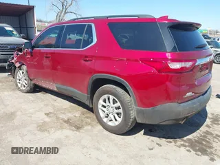 2020 Chevrolet Traverse LT Cloth with VIN 1GNERGKW2LJ210773, listed as a IAAI auction lot 41764987 with 54,673 mi miles. Bid and sale history available at carsss.com. Image 3.