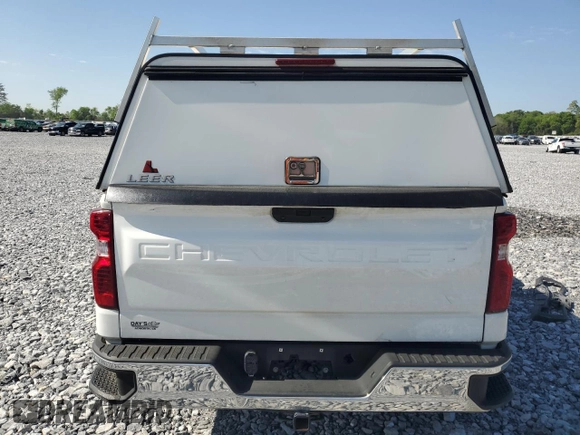 2020 Chevrolet Silverado 1500 Work Truck with VIN 3GCNWAEF6LG301444, listed as a Copart auction lot 52335005 with 90,210 mi miles and Clean Title. Bid and sale history available at carsss.com. Image 6.