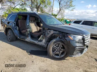2024 Mercedes-Benz GLS 450 with VIN 4JGFF5KE4RB082150, listed as a Copart auction lot 52405715 with 12,932 mi miles and Salvage Title. Bid and sale history available at DreamBid. Image 4.