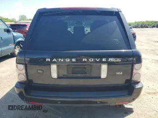 2011 Land Rover Range Rover HSE with VIN SALME1D43BA358396, listed as a Copart auction lot 57462145 with 161,192 mi miles and Salvage title. Bid and sale history available at DreamBid. Image 6.