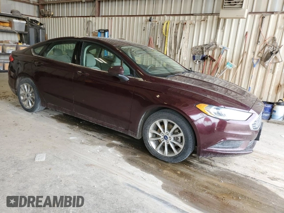 2017 Ford Fusion SE with VIN 3FA6P0H72HR157165, listed as a Copart auction lot 53752325 with 93,607 mi miles and Clean title. Bid and sale history available at DreamBid. Image 4.