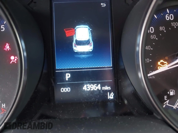 2021 Toyota C-HR LE with VIN JTNKHMBX3M1120177, listed as a IAAI auction lot 41257866 with 43,964 mi miles. Bid and sale history available at carsss.com. Image 15.