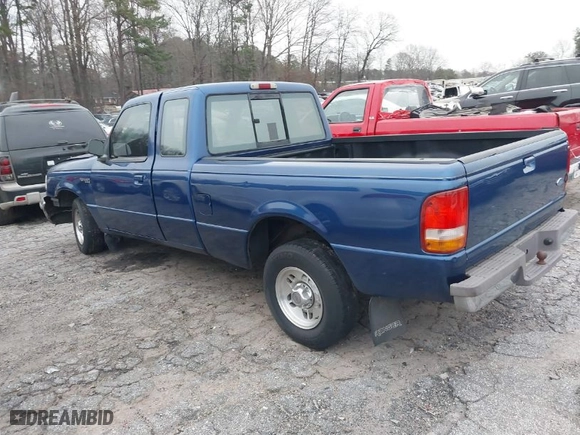 1997 Ford Ranger XL with VIN 1FTCR14U2VTA78677, listed as a IAAI auction lot 41584486 with 287,480 mi miles. Bid and sale history available at carsss.com. Image 3.